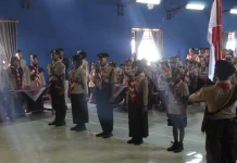 Sebanyak 119 Pramuka Garuda Girimarto Resmi Dilantik Khidmat