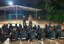 Polres Wonogiri Tekankan Kedisiplinan Saat Pembekalan Siswa PSHT