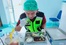 Sidokkes Polres Wonogiri Pastikan Menu SPPG Aman Dikonsumsi