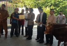 Polres Sragen Salurkan Kurban Hingga Ponpes dan Lapas