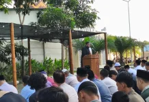 Polresta Surakarta Gelar Salat Iduladha di RS Bhayangkara Solo