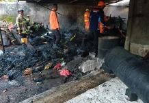 Gudang Kayu di Sringin Jumantono Ludes Terbakar