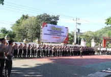 Polres Wonogiri Gelar Sertijab Dan Kenaikan Pangkat