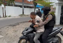 Tim Sparta Amankan Terduga Pelaku Percobaan Pencurian di Kadipiro
