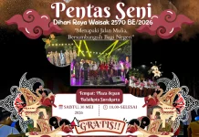 Semarak Pentas Seni Waisakha Raya 2026 di Balaikota Surakarta