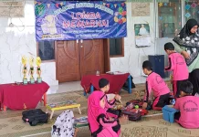 Sambut Calon Siswa Baru, MI Salamah Karanganyar Sukses Gelar Lomba Mewarnai
