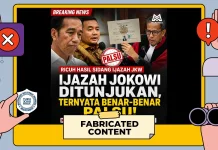 Kabar Sidang Putuskan Ijazah Jokowi Palsu Adalah Konten Palsu