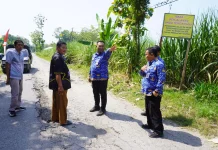 Bupati Sragen Tinjau Perbaikan 7 Ruas Jalan di Tiga Kecamatan