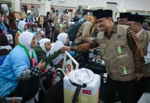 Sambut Kepulangan Jemaah Haji, Ahmad Luthfi Ingatkan Jemaah Jaga Kemabruran