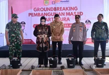 Pembangunan Masjid Kartasuro Berlantai Tiga Resmi Dimulai
