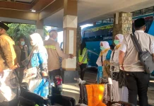 Tiga Ribu Jemaah Tiba di Solo, PPIH Perketat Aturan Bawaan Air Zamzam