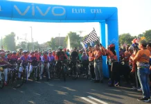 Kodim Sragen Gelar Fun Bike dan Senam Sehat Berhadiah Sepeda Motor