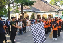 Wali Kota dan Wakil Wali Kota Pimpin Kampanye Pilah dan Olah Sampah di CFD Solo