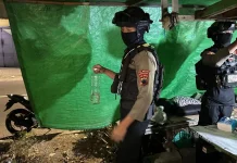 Tim Sparta Polresta Surakarta Amankan Lima Warga Pesta Miras di Pasar Nongko