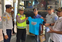 Ramp Check 15 Bus di Tirtonadi, Satlantas Pastikan Keselamatan Penumpang
