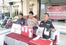Empat Bulan Terakhir Polres Klaten Ungkap 15 Kasus Narkotika dengan 23 Tersangka