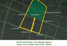 Dishub Solo Siapkan Rekayasa Lalu Lintas untuk Kirab Malam 1 Suro Mangkunegan