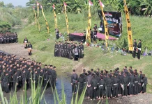 PSHT Sragen Segera Sahkan 4.572 Warga Baru, Komitmen Jaga Kamtibmas Bumi Sukowati