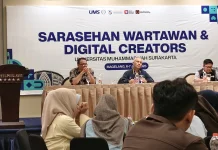 Perkuat Soliditas, UMS Gelar Sarasehan Wartawan dan Digital Kreator