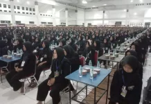 PSHT Sragen Pusat Madiun Sahkan 1.630 Warga Baru, Pangombyong Diminta Tertib
