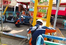 Pengecekan K3 Rampung, Wahana Pasar Malam "Karanganyar Go Market" Dinyatakan Aman