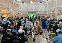 Debarkasi Solo Sudah Menerima Kedatangan 55 Kloter Selama 19 Hari Kepulangan Haji