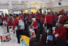 Embarkasi Donohudan Terima Dua Kloter Asal Kabupaten Sukoharjo