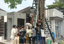 Pekerja Tersengat Listrik Kesigapan Polisi dan Relawan Cegah Korban Fatal