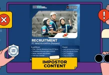 Akun Loker Palsu Catut Nama PT Nindya Karya di TikTok