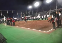 Sebanyak 14 Tim Meriahkan Turnamen Voli Pordus Desa Kerjo Lor