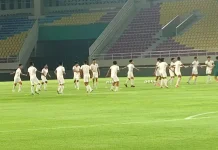 Laga Uji Coba Timnas U17 Versus Malaysia di Manahan tanpa Penonton
