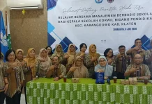 21 Kepala Sekolah Kecamatan Karangdowo Studi Tiru MBS