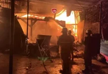 Gudang Arang Briket Batok Kelapa di Bukuran Sragen Terbakar, Kerugian 800 Juta