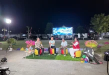 Nobar Pesta Bola Dunia, Polresta Surakarta Pererat Kedekatan dengan Warga