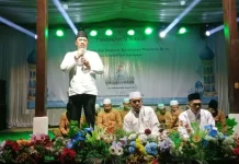 Penyaluran Santunan Warnai Pengajian Akbar Dusun Pondok Bersholawat
