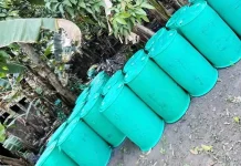 Drum Bekas Jadi Tandon Air