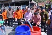 Dampak Musim Kemarau, Pemkab Sukoharjo Mulai Melakukan Droping Air Bersih