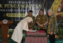 Koyem Kembali Pimpin SMA Veteran 1 Sukoharjo Periode 2026–2030