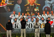 Sabet Emas di Kapolri Cup 2026, Polwan Polresta Surakarta Ukir Prestasi Nasional