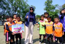 Astrid Apresiasi Fun Game,Turnamen Usia Dini Cetak Bibit Pesepak Bola Berprestasi