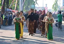 Plt Bupati Eko Sapto Pimpin Upacara Harlah ke 80 Kabupaten Sukoharjo