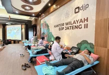 Hari Pajak Nasional, Kanwil  DJP Jateng II Gelar Donor Darah, Baksos dan Upacara