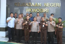Kapolres dan Kajari Wonogiri Perkuat Koordinasi Demi Penegakan Hukum Efektif