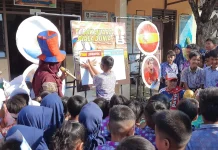 Aksi Cap Jempol MPLS SDN Kadipiro Sambut Final Pesta Bola Dunia