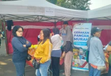 Gerakan Pangan Murah Klaten Diserbu Masyarakat