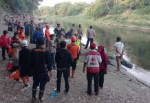 Pemuda 19 Tahun Tenggelam di Bengawan Solo Sragen, Pencarian Masih Berlangsung