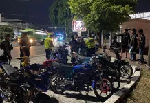 Polisi Bubarkan Balap Liar Depan Rumah Sakit, 10 Motor Berknalpot Brong Diamankan
