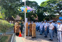 SMKN 1 Kemusu Deklarasikan Sekolah Berintegritas, Polsek Kemusu Berikan Dukungan