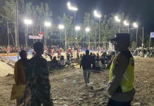 Turnamen Voli Jatiroto Berlangsung Kondusif Berkat Pengamanan Polisi Maksimal