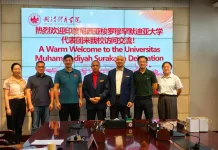 Penjas FKIP UMS Perkuat Kolaborasi Global, Gelar MoU dengan Wuhan Sport University